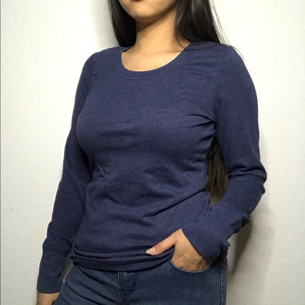 🌱 Plain Blue Long Sleeve